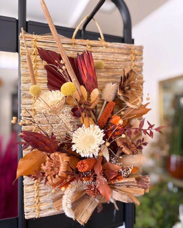 Quadro Fiorito: composizione di fiori essicati