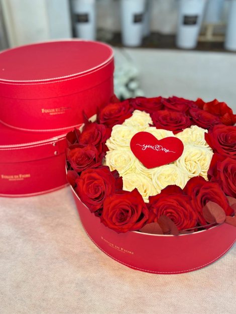 Box di rose